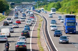 GEM summer driving, 2025, heavy motorway traffic